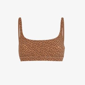 FENDI x SKIMS Bralette Tan Size Small NEW IN BOX
